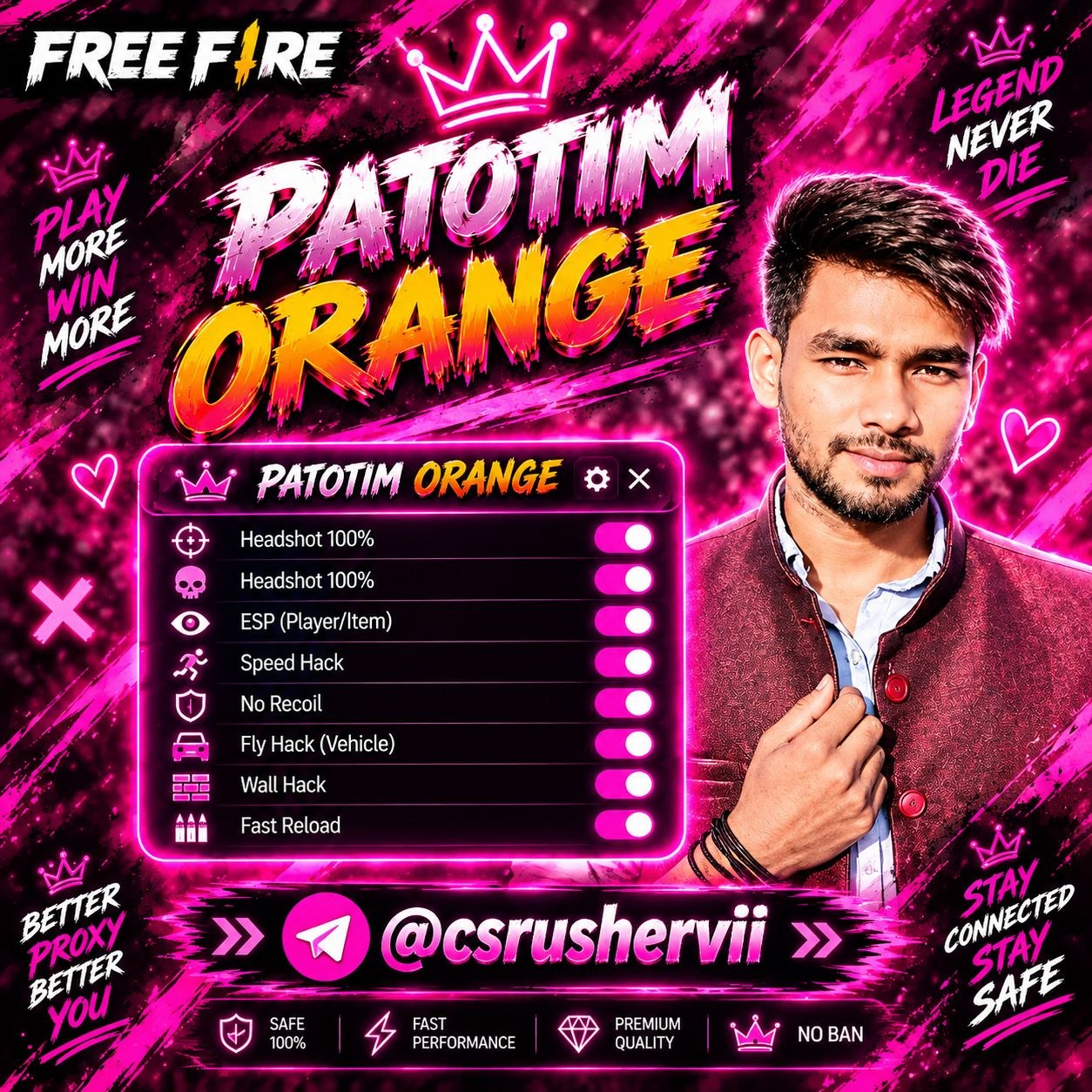 Pato Team Apkmod Orange